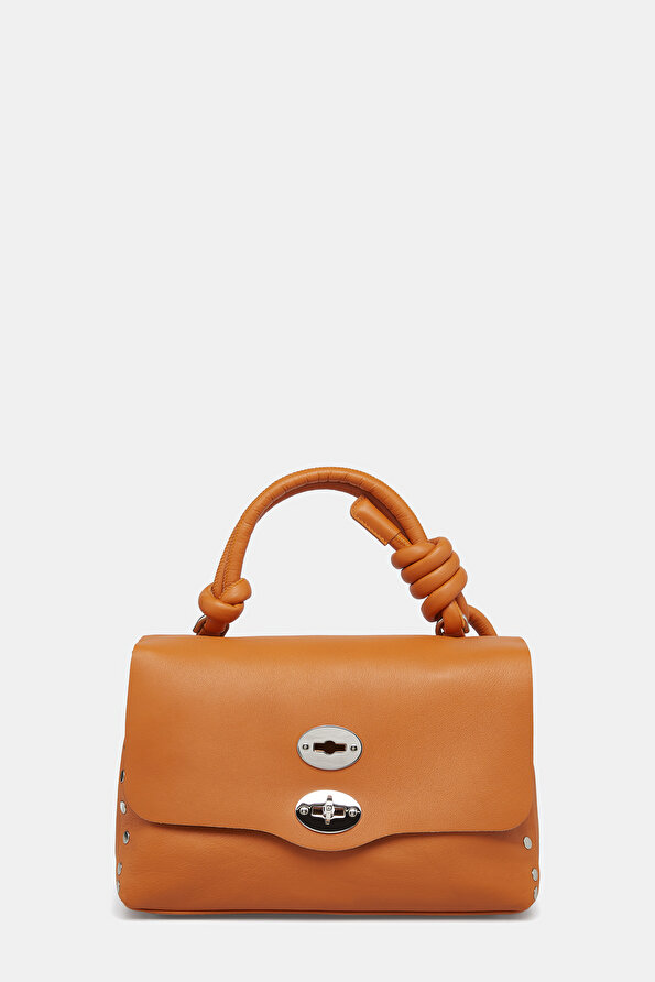 ORANGE LEATHER BAG