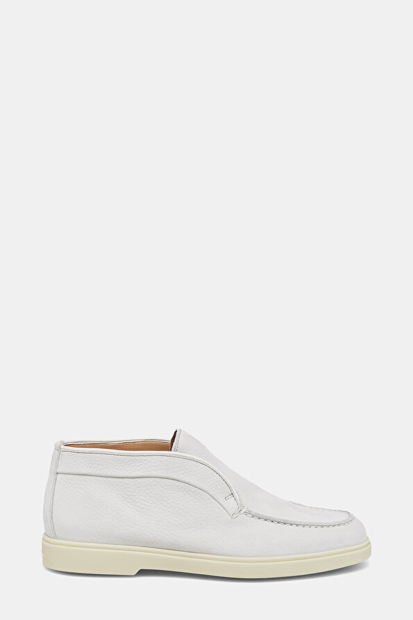 WHITE LEATHER SHOE