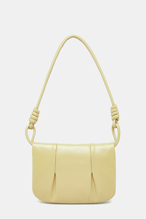 BEIGE LEATHER BAG