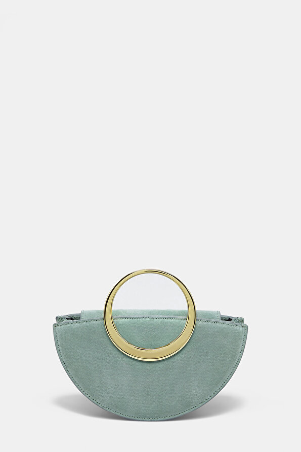 MINT SUEDE BAG