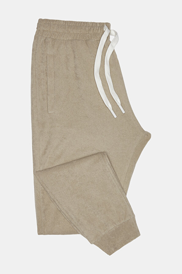 BEIGE SPORTS TROUSERS