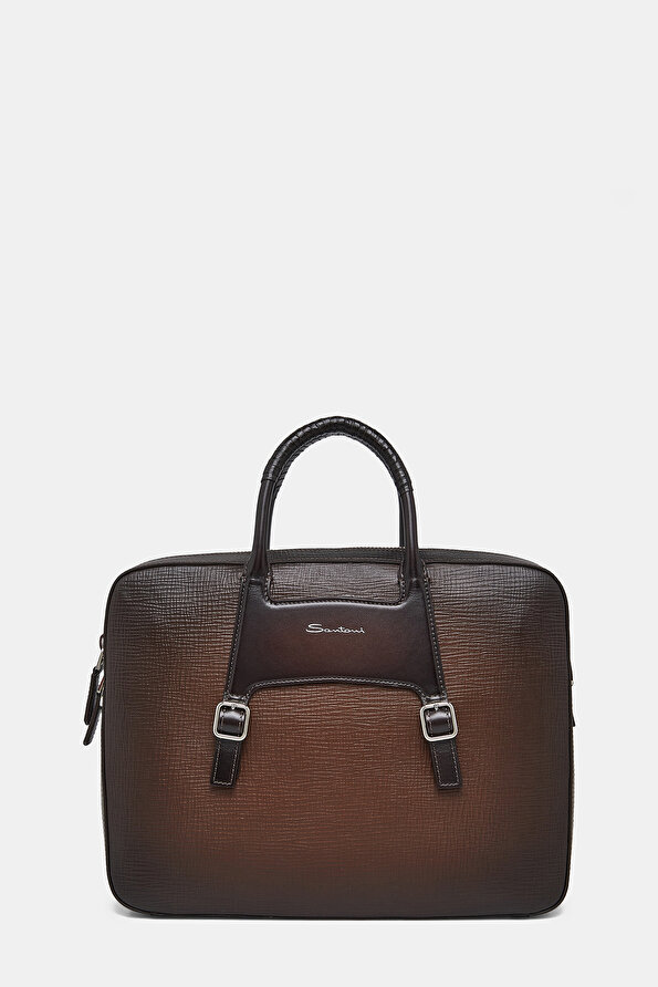 BROWN LEATHER BAG