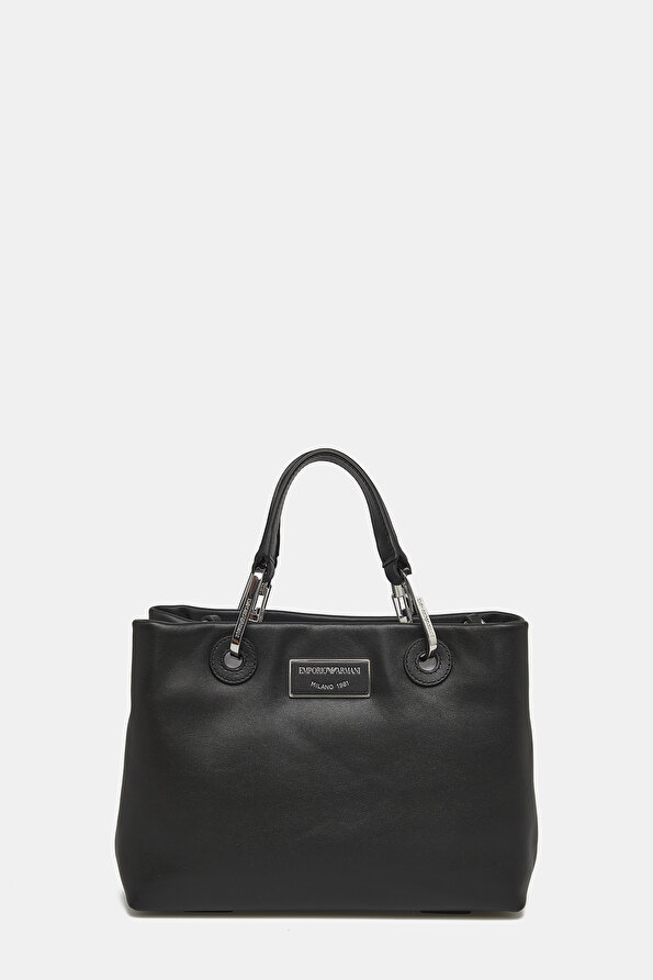 BLACK LEATHER BAG