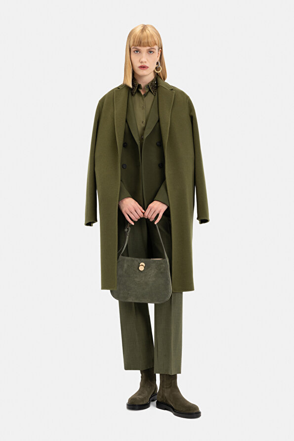 KHAKI OVERCOAT