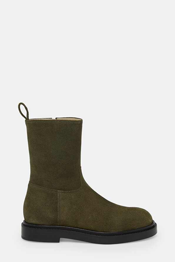 KHAKI SUEDE BOOT