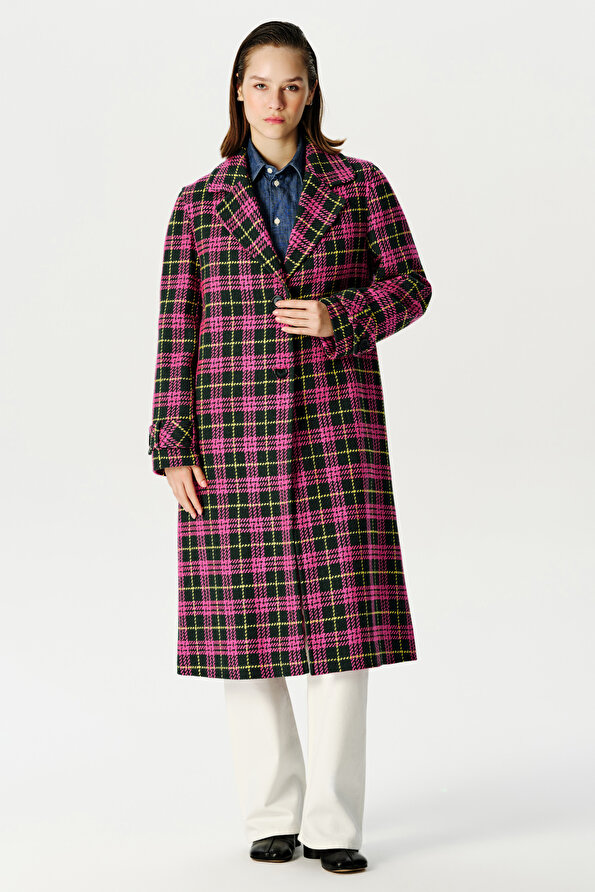 PINK HELENE BERMAN COAT