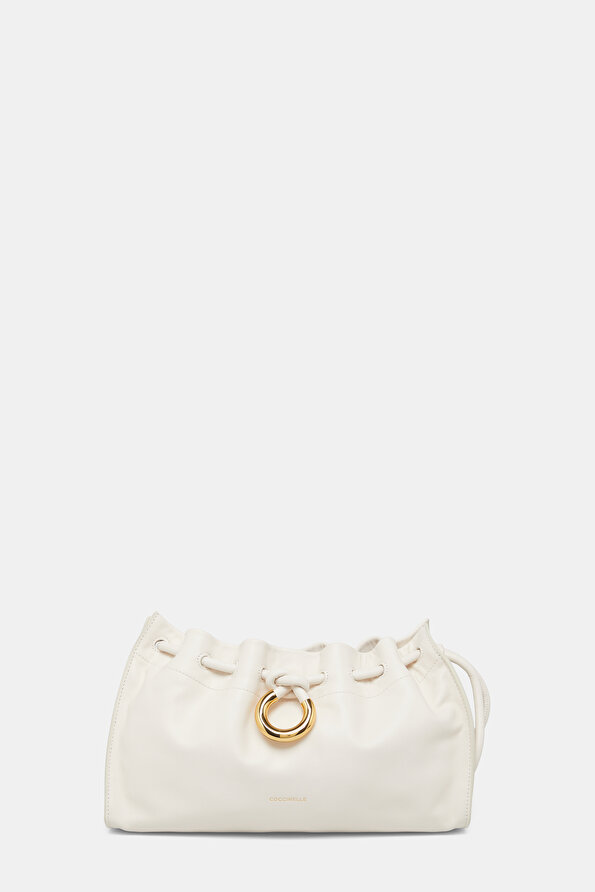 WHITE LEATHER BAG