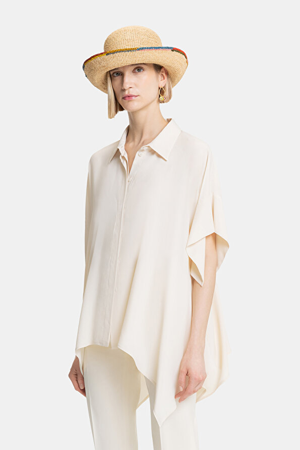 CREAM SHORT SLEEVE SHIRT