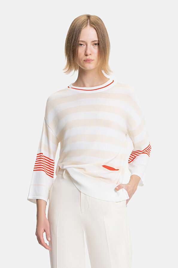 VERMILION BASIC / ROUND NECKLINE KNITWEAR