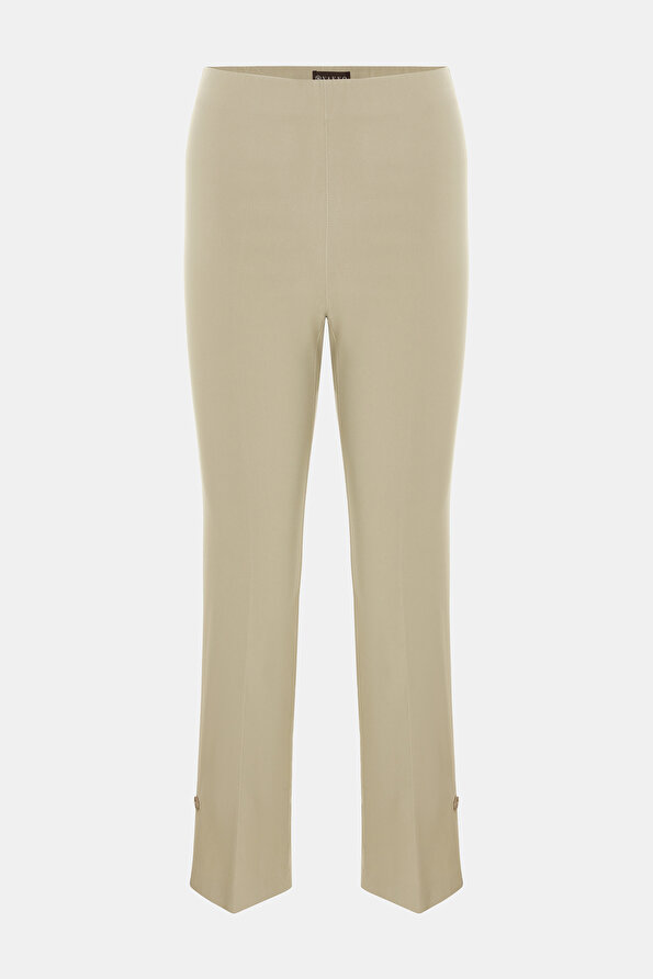 BEIGE SKINNY LEG TROUSERS