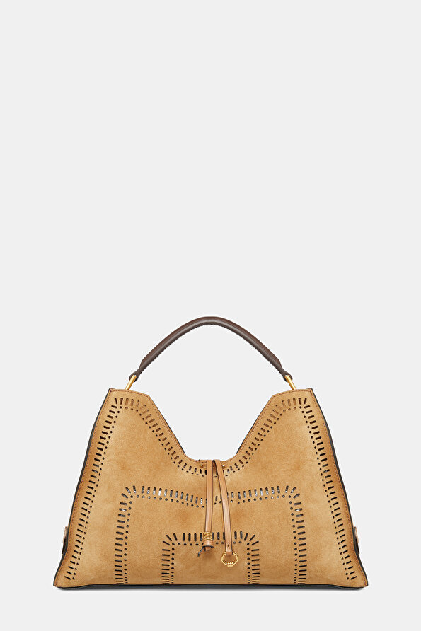 BROWN LEATHER BAG