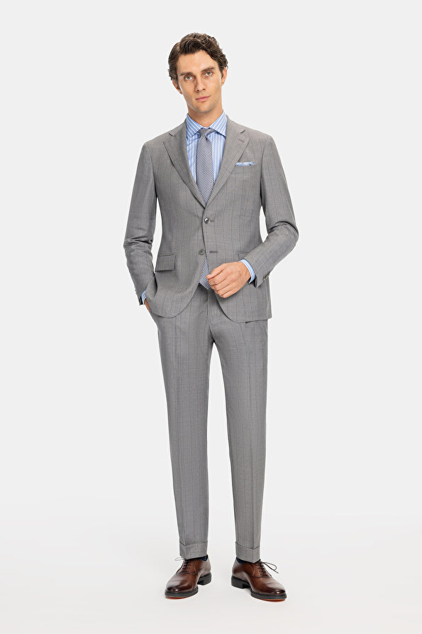 GREY WOOL SUIT