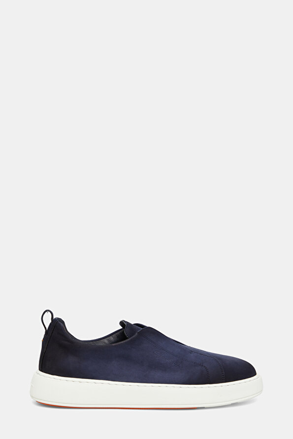 NAVY BLUE LEATHER SHOES