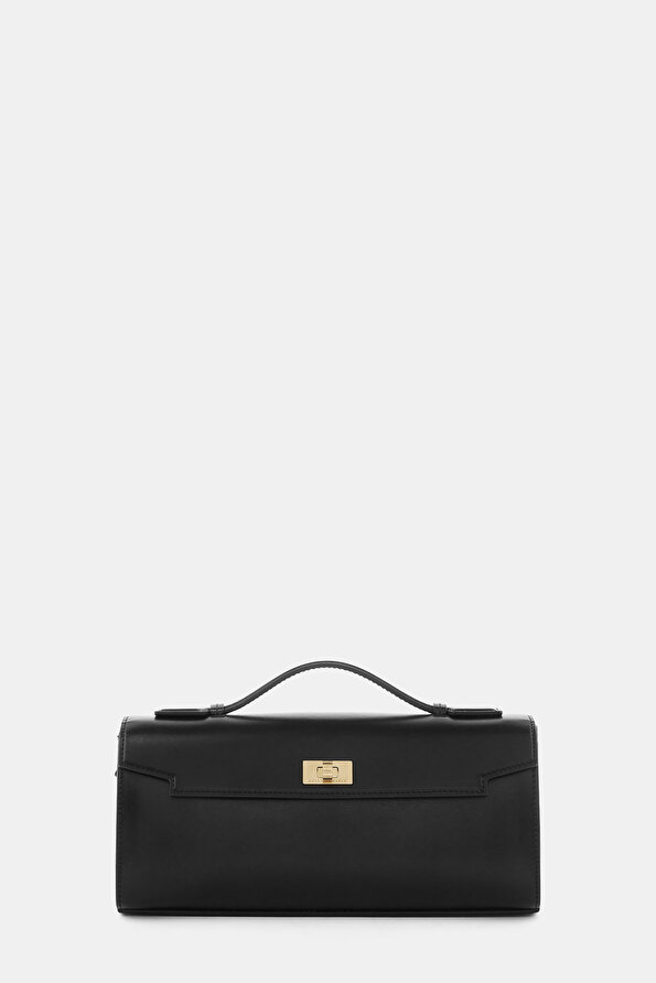 BLACK LEATHER BAG