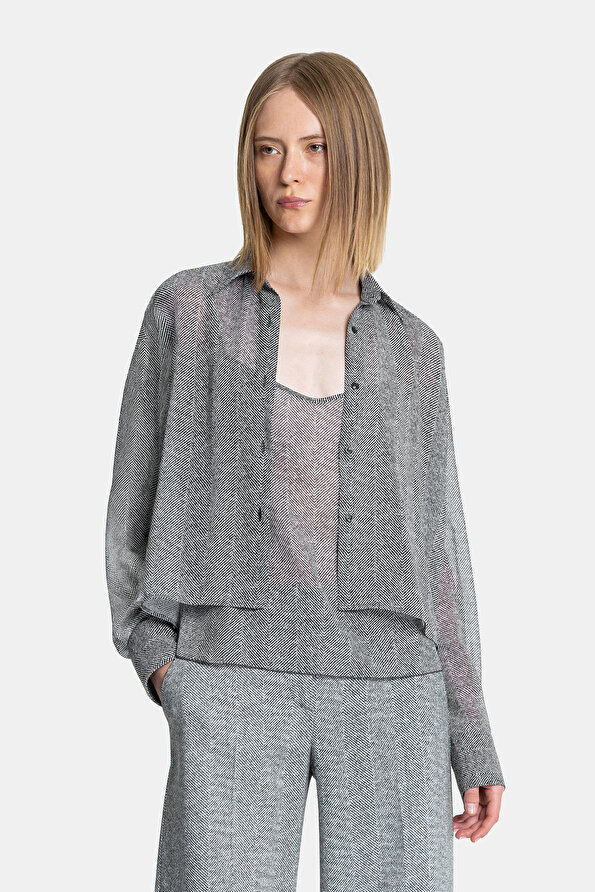 ECRU LONG SLEEVE SHIRT