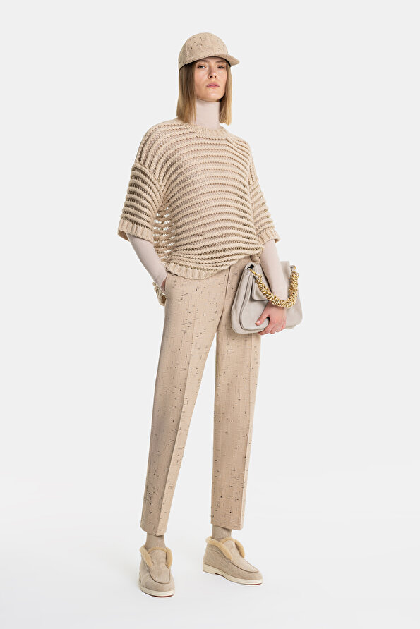 MUSTARD STRAIGHT CUT TROUSERS