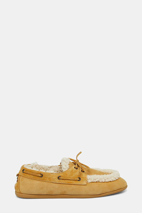 CAMEL SUEDE SHOES