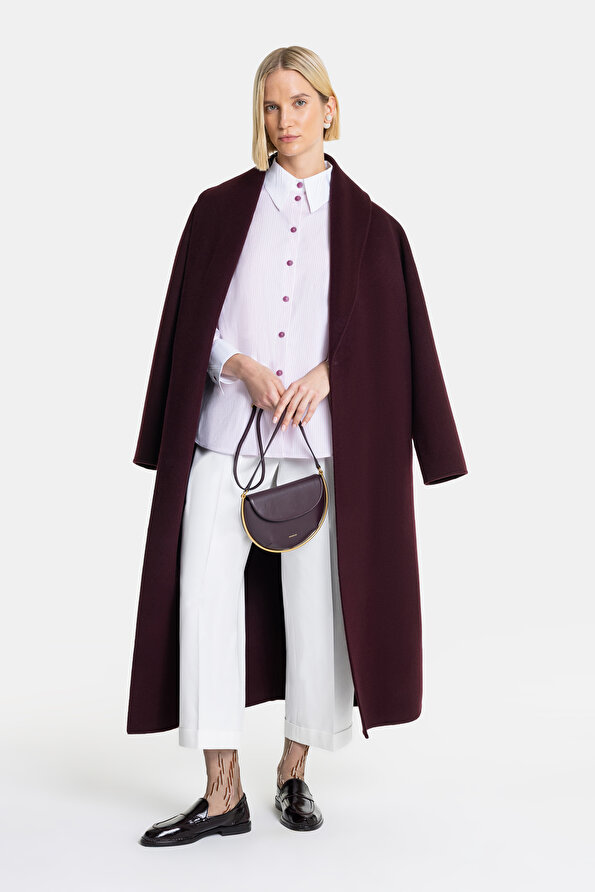 MAROON OVERCOAT