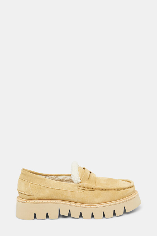 BEIGE SUEDE SHOE