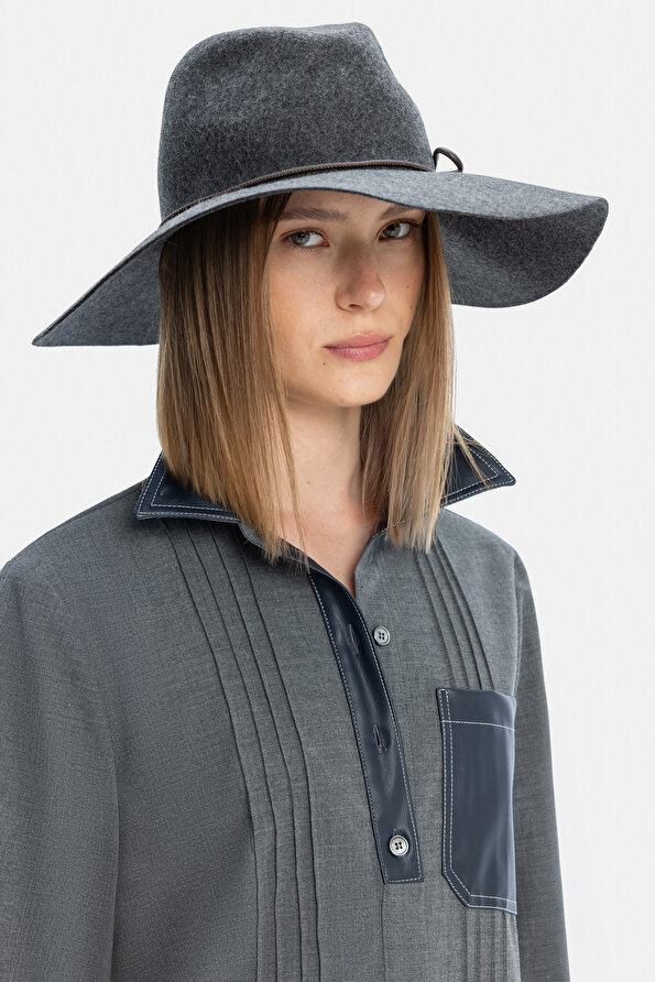 DARK GREY HAT