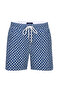 Navy Blue-White