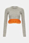 Light Grey-Orange