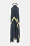 Dark Navy Blue-Multicolor