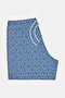 Navy Blue-White