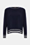 Navy Blue-Silver