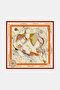 Orange-Ecru
