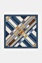 Navy Blue-Red Brown
