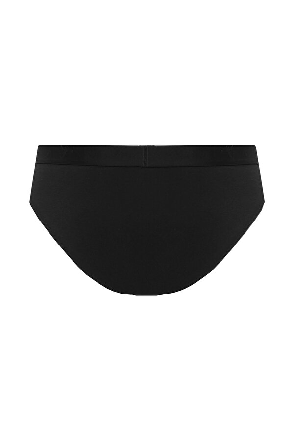 ESNEK KUMAŞ SİYAH SLIP KÜLOT 2