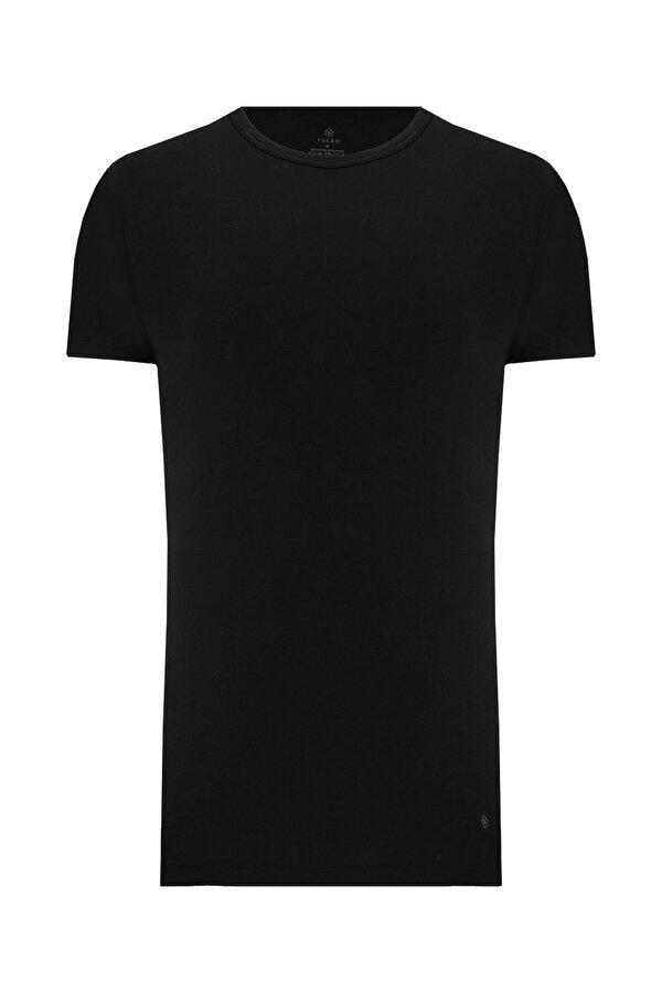 CREW NECK BLACK T-SHIRT