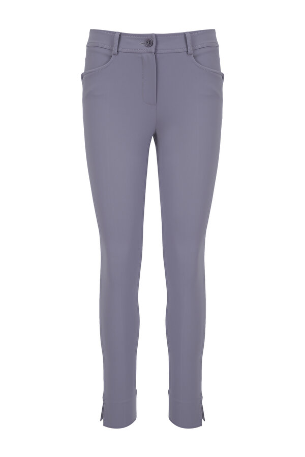 GRİ PAÇA DETAYLI PANTOLON