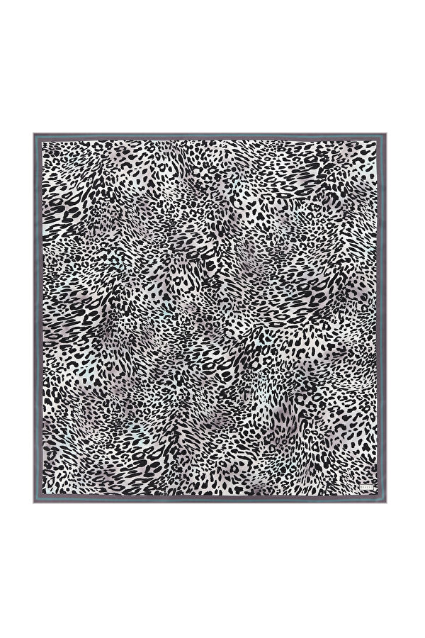 LEOPAR DESENLİ İPEK EŞARP