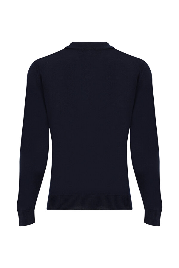 LACİVERT POLO YAKA TRİKO 2