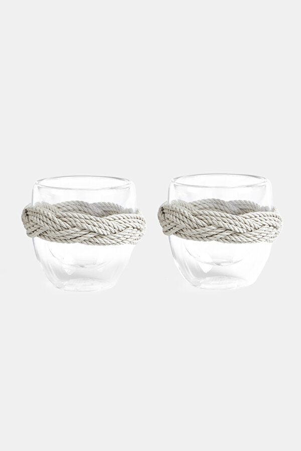 2 PIECES CAPPUCINO GLASSES