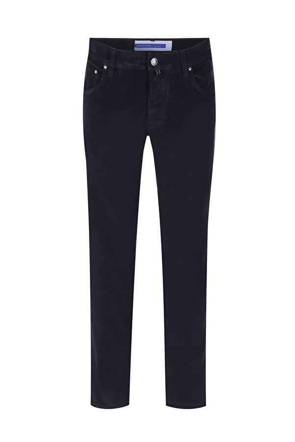 LACİVERT 5 CEPLİ FİTİLLİ KADİFE PANTOLON