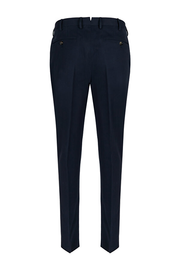 TEK PİLELİ LACİVERT PANTOLON 2