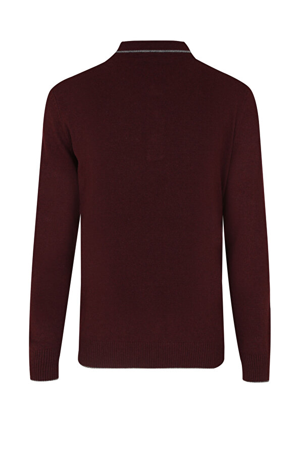 BORDO POLO YAKA TRİKO 2