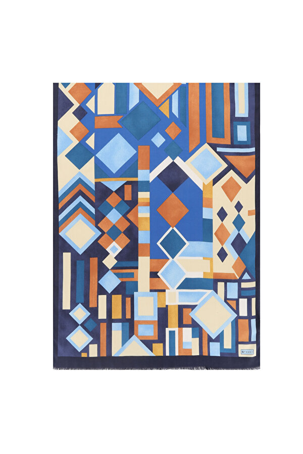 GEOMETRİK DESENLİ ŞAL