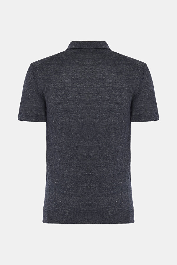 LACİVERT POLO YAKA TRİKO 2