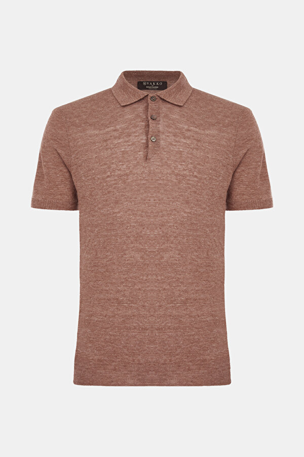 KİREMİT POLO YAKA TRİKO