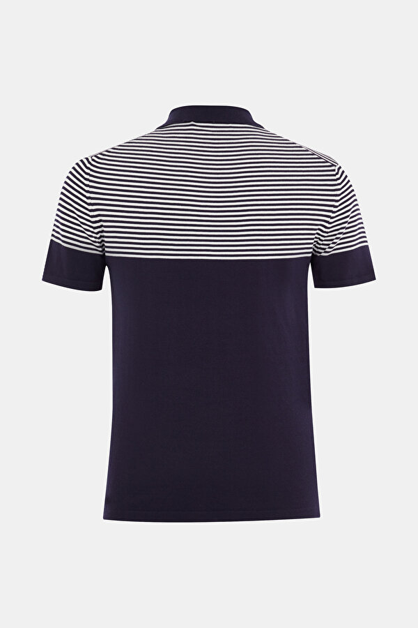 LACİVERT POLO YAKA TRİKO 2