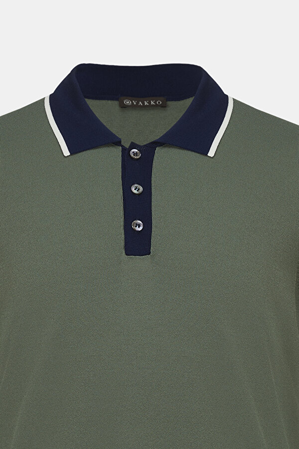 YEŞİL POLO YAKA TRİKO 6