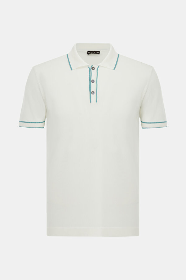 EKRU POLO YAKA TRİKO