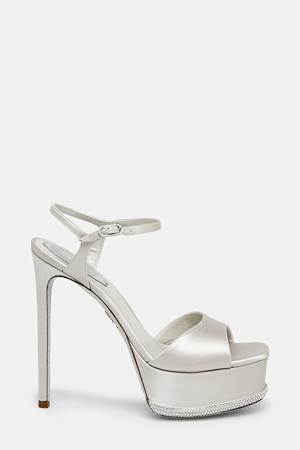 SILVER LEATHER SHOE