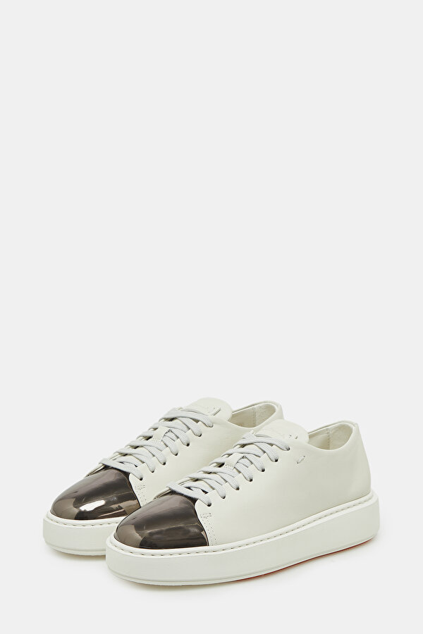 BEYAZ DERİ SNEAKER 2