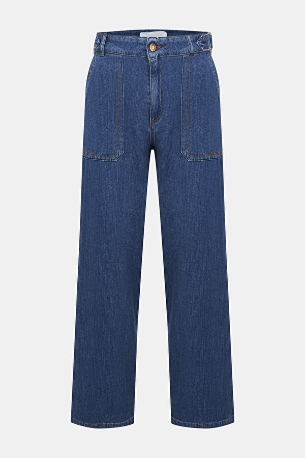 LACİVERT JEAN PANTOLON