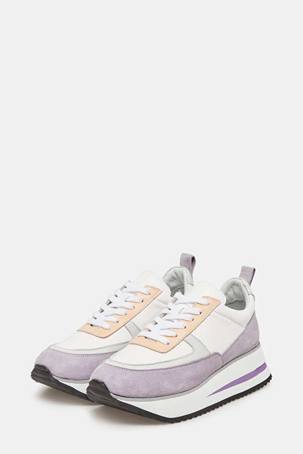 ÇOK RENKLİ DERİ SNEAKER 2